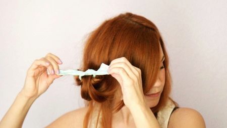 Làm thế nào để uốn tóc với vải?