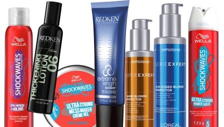 Mga produkto ng styling ng buhok