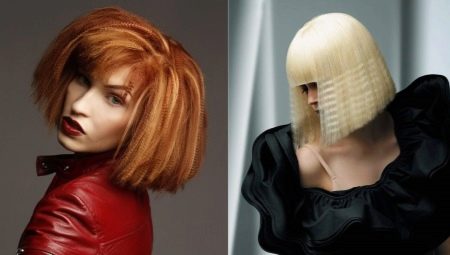 Corrugated short hair: kung paano ito hitsura at kung paano ito gawin ng tama?