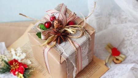 Làm thế nào đẹp để gói một món quà cho năm mới?