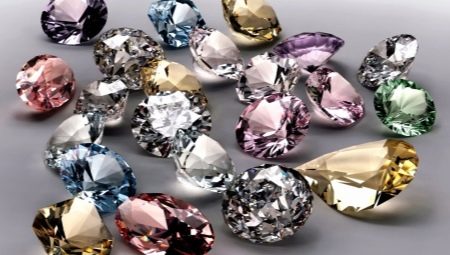 Ano ang mga kulay ng diamante?