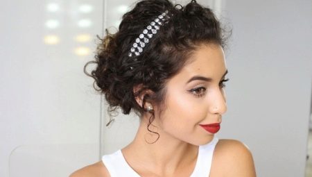 Hairstyles na may kulot: mga ideya para sa bawat araw at holiday
