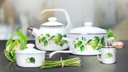 Enamelware: ang pinakamahusay na mga tagagawa, pamantayan ng pagpili