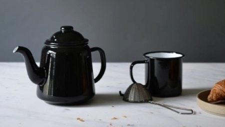 Enamelled kettles: mga uri at subtleties ng pagpili