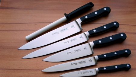 Dao Tramontina: giống và sự tinh tế của hoạt động