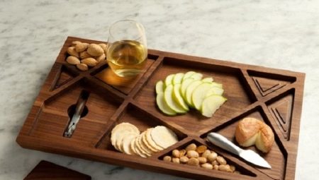 Trays: materyales, anyo at disenyo