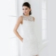 Simple wedding dresses - a natural and light look.