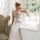 Wedding dress in Provence style and lavender wedding