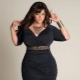 Fashion evening dresses in large sizes