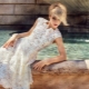 White evening dresses