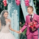 Pink wedding dress - for romantic and gentle brides