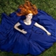 Dark blue dress - for a mysterious image