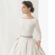 Closed wedding dresses with sleeves