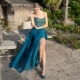 Strapless dress - mystery and seduction