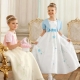 Dresses on the final in 4 class for girls