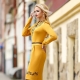 What to wear with a yellow dress?