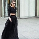 Half skirt long skirt