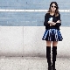 Conical skirt - playfulness in details