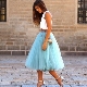 Layered at tiered skirts