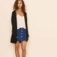 Mga front skirt ng button