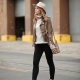 Women's leather jacket