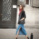 What to wear with a leather jacket?