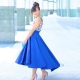 Blue skirts