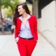 Red jacket