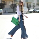 Naka-istilong pantalon palazzo