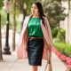 Green blouses