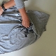 How to quickly fold a T-shirt