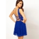 Sundresses na may bukas na likod