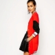 Long bomber jacket