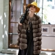 Headgear sa mink coat