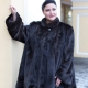 Mink coat para sa buong