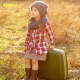Set - a scarf and hat for girls