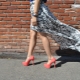 Coral sapatos
