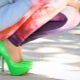 Banayad na berdeng sapatos