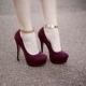 Marsala sapatos