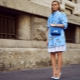 Blue sapatos