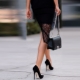 Suede black shoes