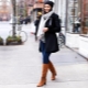 Suede low-heeled boots