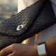 Python leather wallet