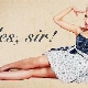 Pin-up style in clothes