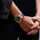 Wristwatch with chronograph