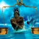 Woman Scales in love and relationships