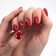 Mga trend ng fashion at mga ideya ng red manicure
