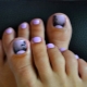 เล็บเท้า Lilac: แนวคิดการออกแบบและการออกแบบ