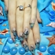 การออกแบบเล็บ Aquarium: คุณสมบัติและคำแนะนำสำหรับการนำไปใช้