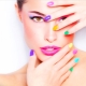 Beautiful and uncomplicated nail design